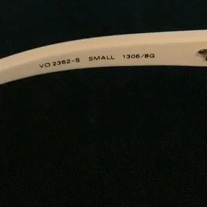 Authentic Vogue White Small Sunglasses VO 2362-S Small 1306/8G Vogue | Accessories | Authentic Vogue White Small Sunglasses  main image 4